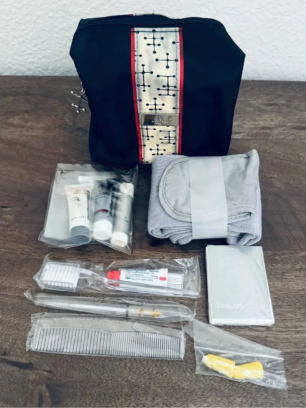 American Airlines In Flight Travel Amenity Kit